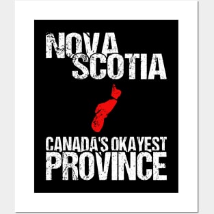 Nova Scotia Canada's Okayest Province NS Posters and Art